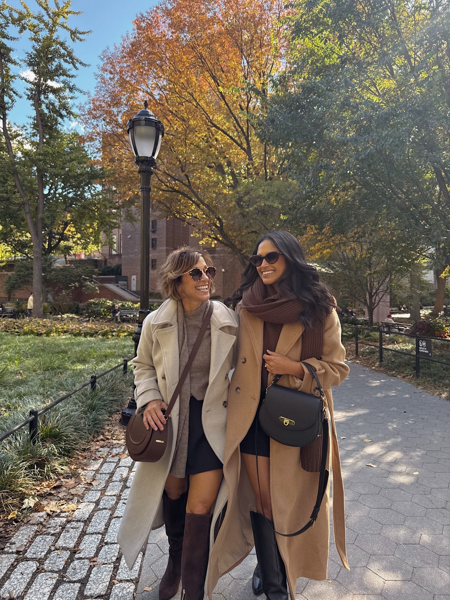 Twinning with my mom in our black skirts and trench coats! I’m wearing the regular XS in the coat and my mom is wearing the size petite XXS!
Take 20% OFF our bag with code: HAUTE20
#giginewyork #handbags #abercrombie



#LTKItBag #LTKPetite #LTKStyleTip