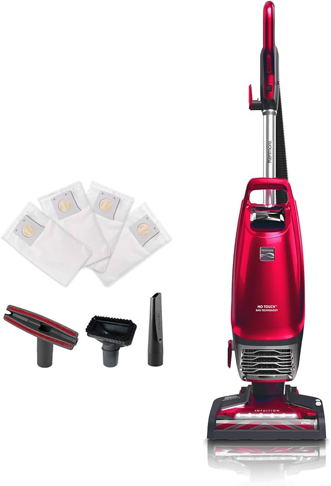 Kenmore Intuition BU4020 Bagged Upright Vacuum Pet Friendly Lift-Up Carpet Vacuum Cleaner 2-Motor... | Amazon (US)