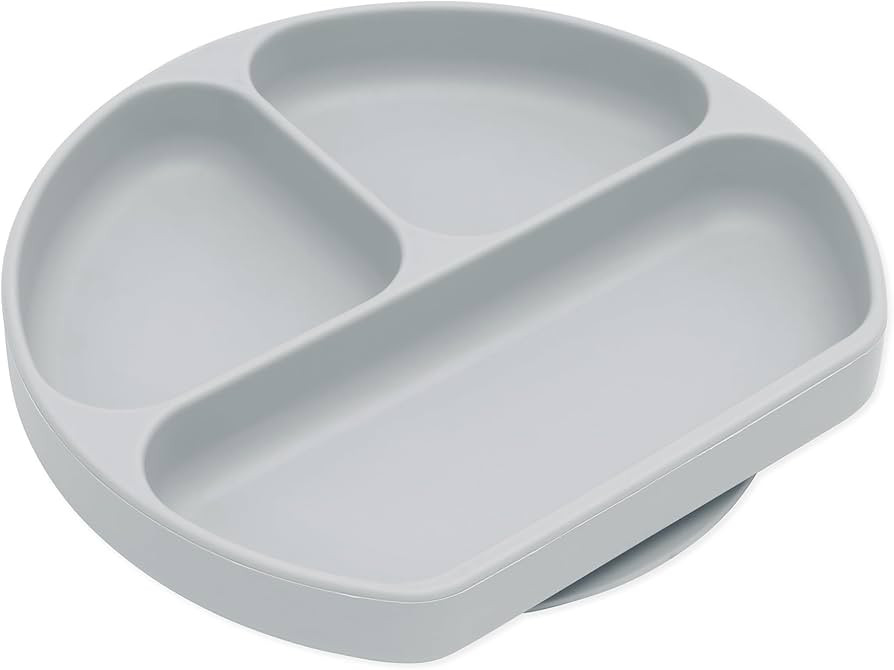 Bumkins Silicone Grip Dish, Suction Plate, Divided Plate, Baby Toddler Plate, BPA Free, Microwave... | Amazon (CA)
