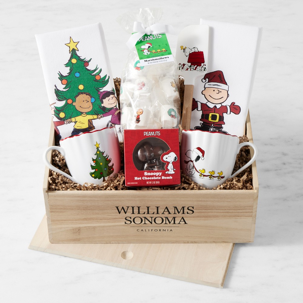 PEANUTS™ x Williams Sonoma Hot Chocolate Gift Crate | Williams-Sonoma