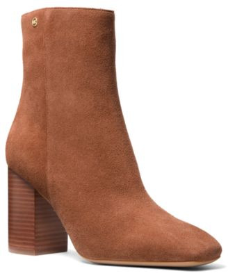 MICHAEL Michael Kors Women's Hazel Block Heel Booties - Macy's | Macy's