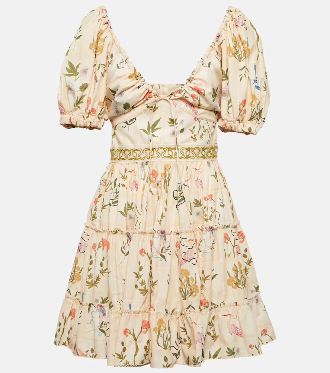 Manzanilla Paraíso embroidered minidress | Mytheresa (UK)