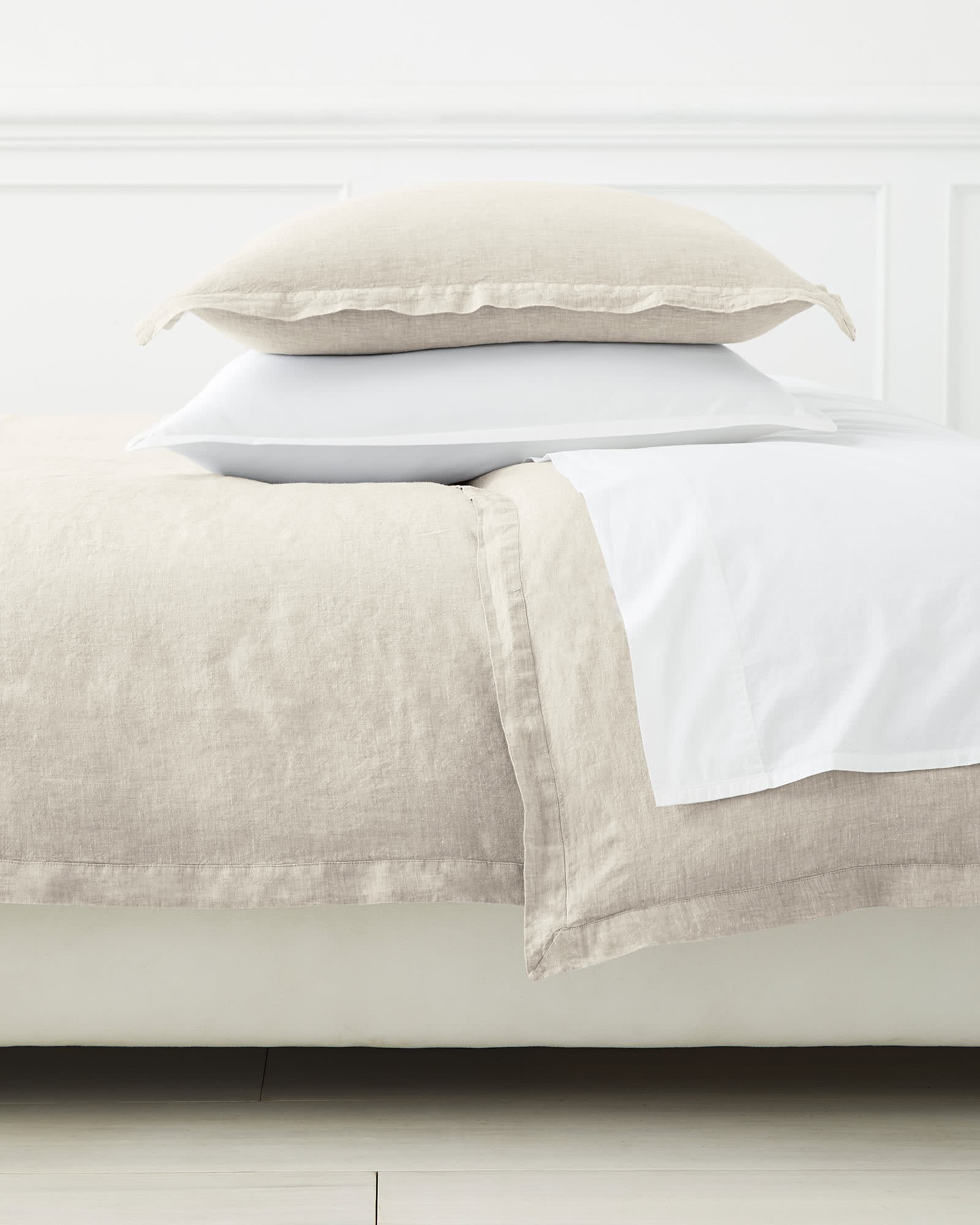 Cavallo Linen Duvet Cover | Serena and Lily