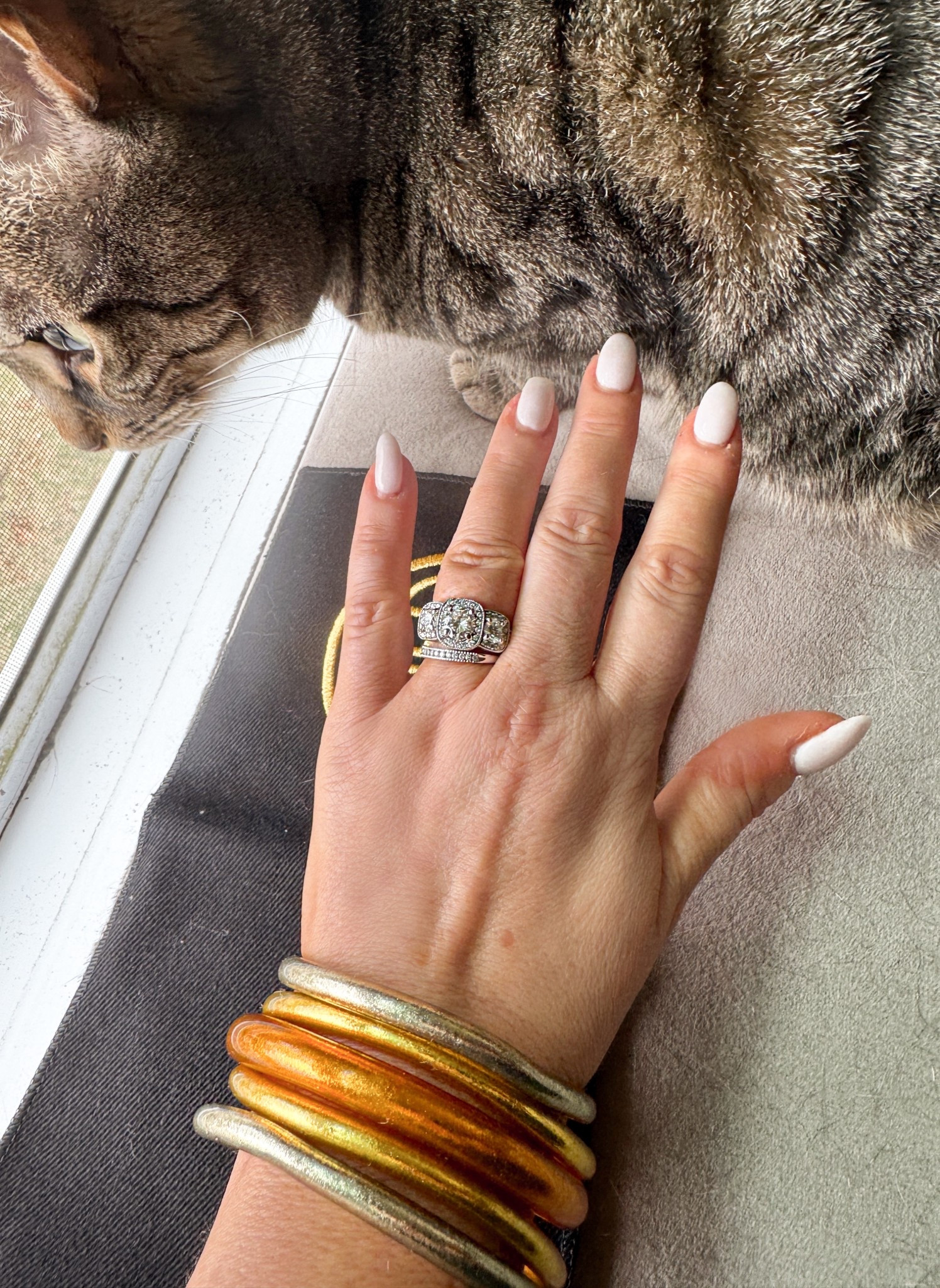  I got a new Budha Girl stack yesterday.
If you are not familiar with these bracelets, you don't know what you are missing! They are perfect for travel. They are not metal, so you do not need to remove them for TSA lines. They are also waterproof, the ocean, the pool, etc.. no need to remove them.

Vacation, travel, spring summer 2006, bracelets, accessories 

#LTKActive #LTKFestival #LTKTravel