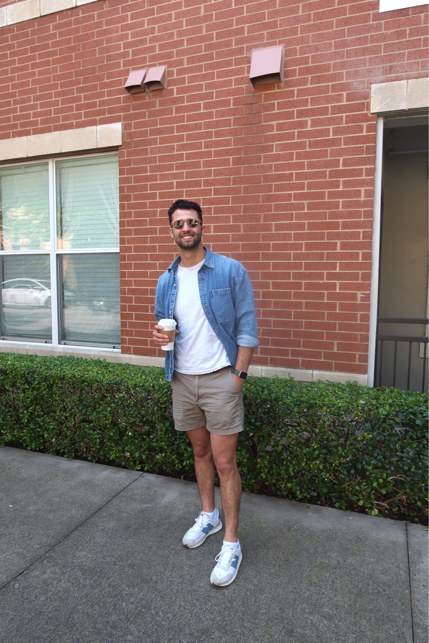 Men’s Abercrombie shirt
Men’s Abercrombie tee
Men’s JCrew shorts
Men’s New Balance Shorts
Men’s casual outfit 

#LTKmens