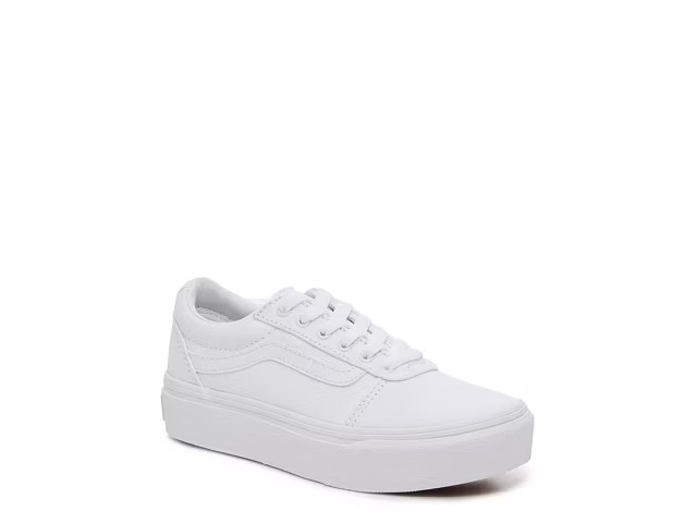 Vans Ward Platform Sneaker - Kids' | DSW