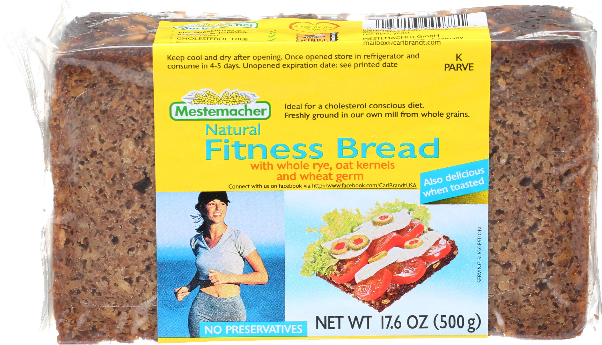 MESTEMACHER BREAD RTE FITNESS 17.6OZ | Amazon (US)
