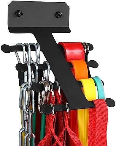 Resistance Rack Band Storage Hanger Gym Equipment Organizer Pull Up Bands Jump Ropes, Storage Rac... | Amazon (US)