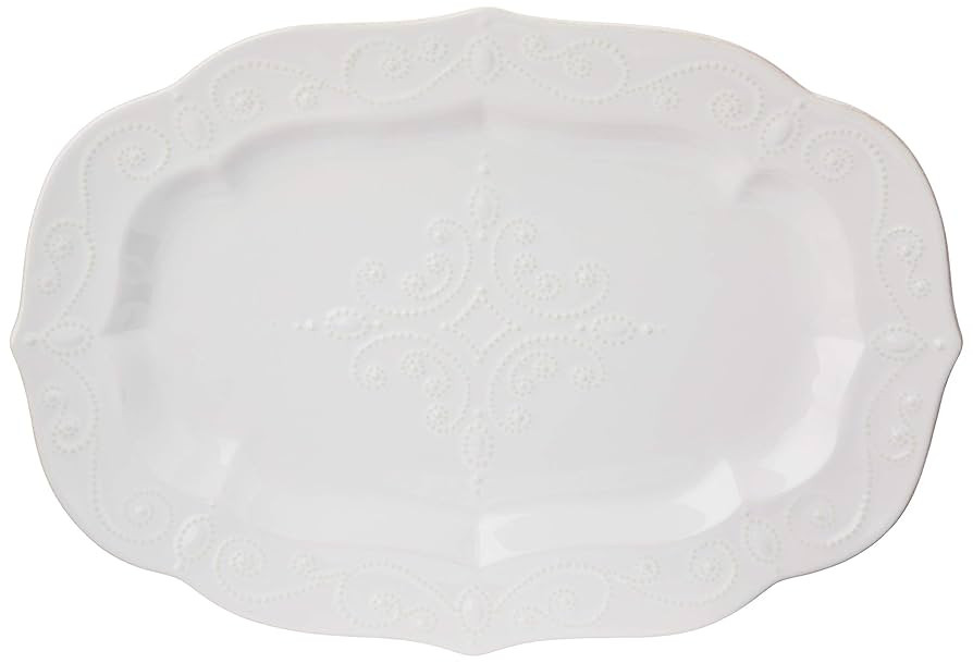 Lenox French Perle Large Serving Platter, White - | Amazon (US)