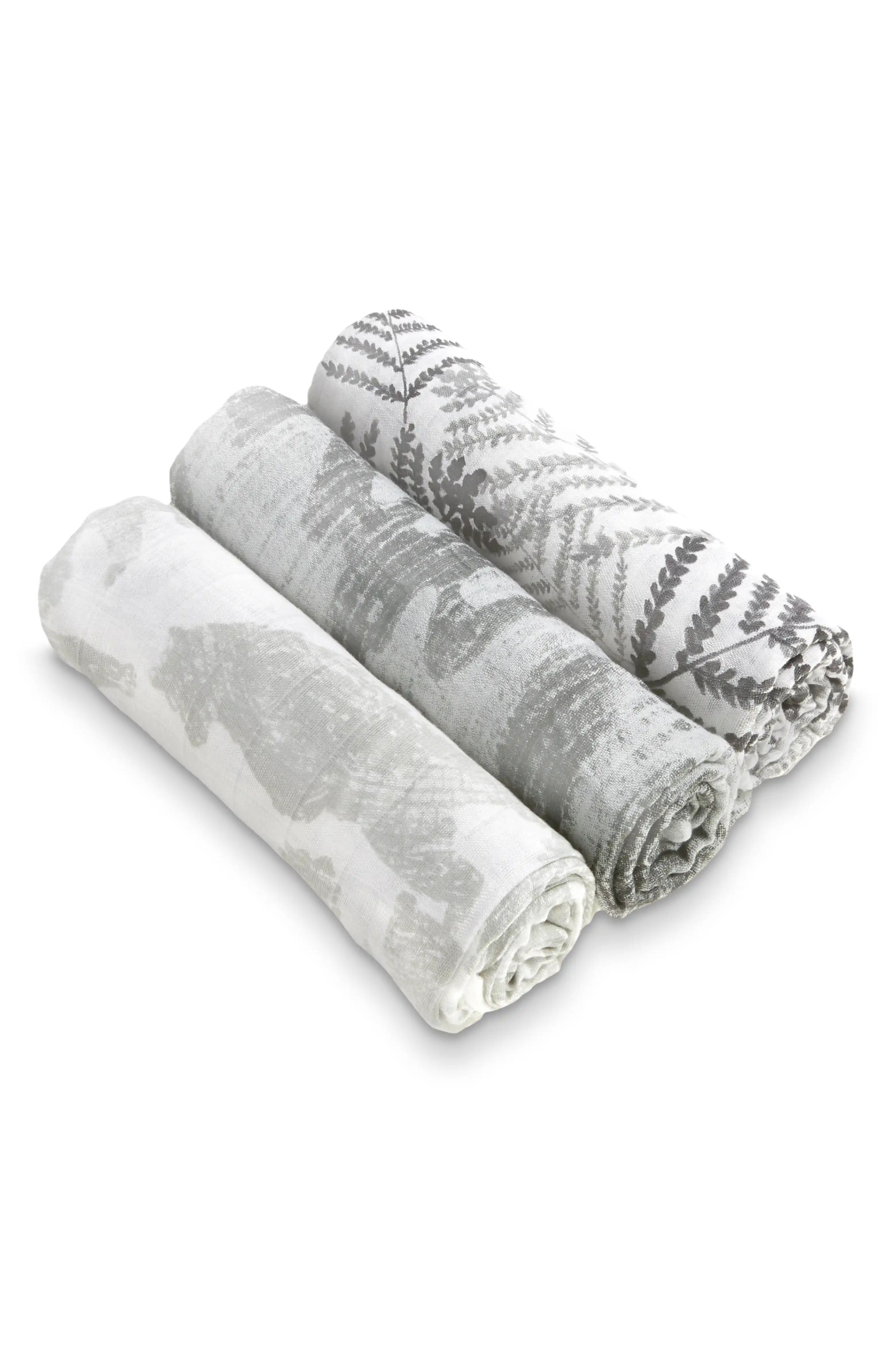 3-Pack Silky Soft Swaddling Cloths | Nordstrom