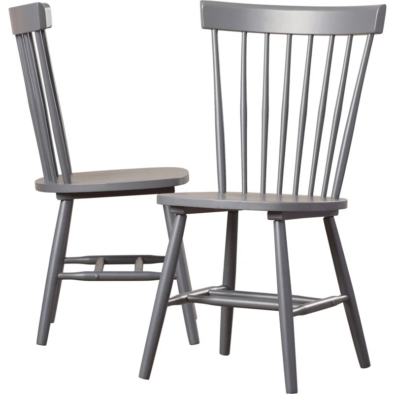 Spindle Solid Wood Windsor Back Side Chair (Set of 2) | Wayfair North America