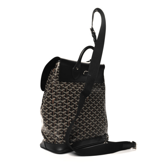 Goyardine Calfskin Alpin MM Backpack Black | FASHIONPHILE (US)