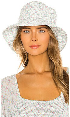 LoveShackFancy Walker Hat in Green Leaf from Revolve.com | Revolve Clothing (Global)