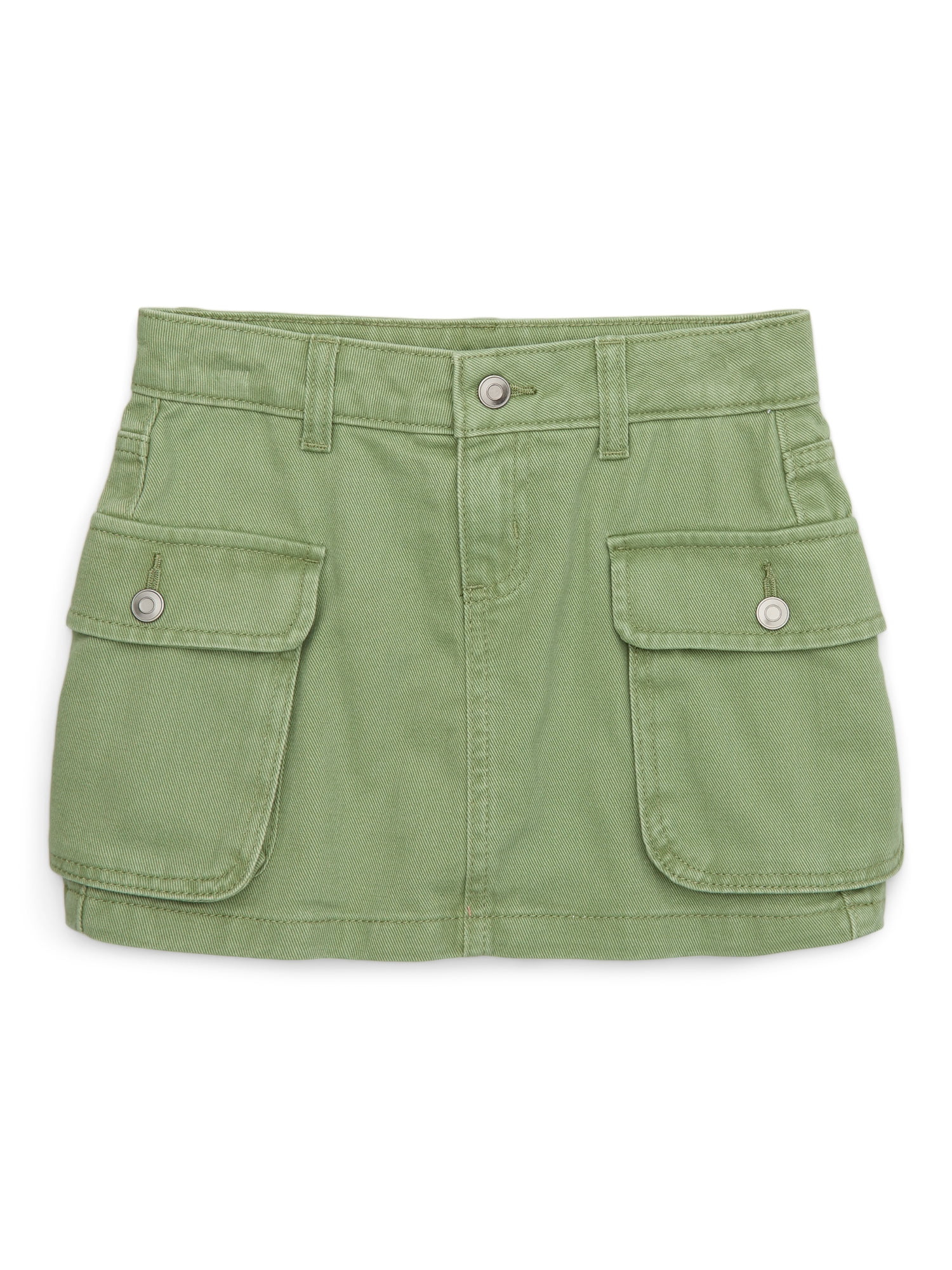Wonder Nation Tween Girls Denim Cargo Skirt, Sizes 4-16 | Walmart (US)