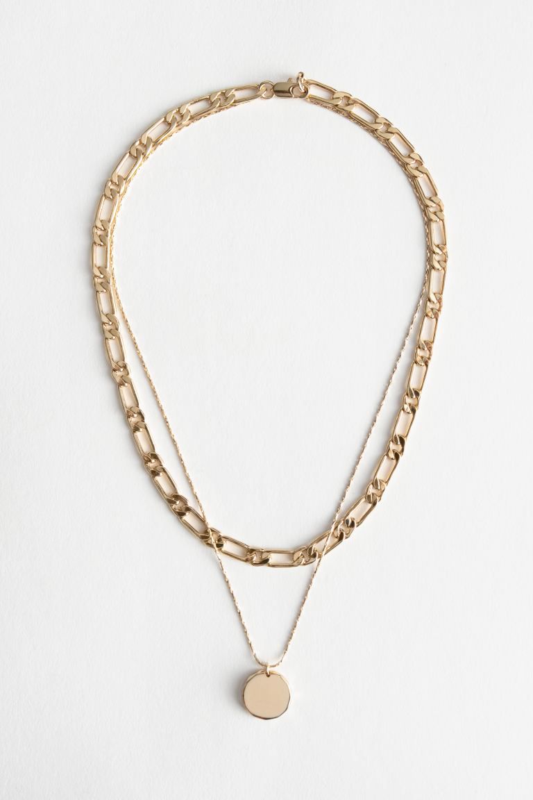 Pendant Multi Chain Necklace | H&M (UK, MY, IN, SG, PH, TW, HK)