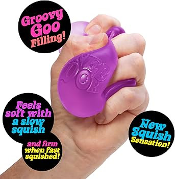 Schylling NeeDoh Nice Cube - Sensory Squeeze Toy with Super Solid Squish - 2.25" Cube - Color May... | Amazon (US)