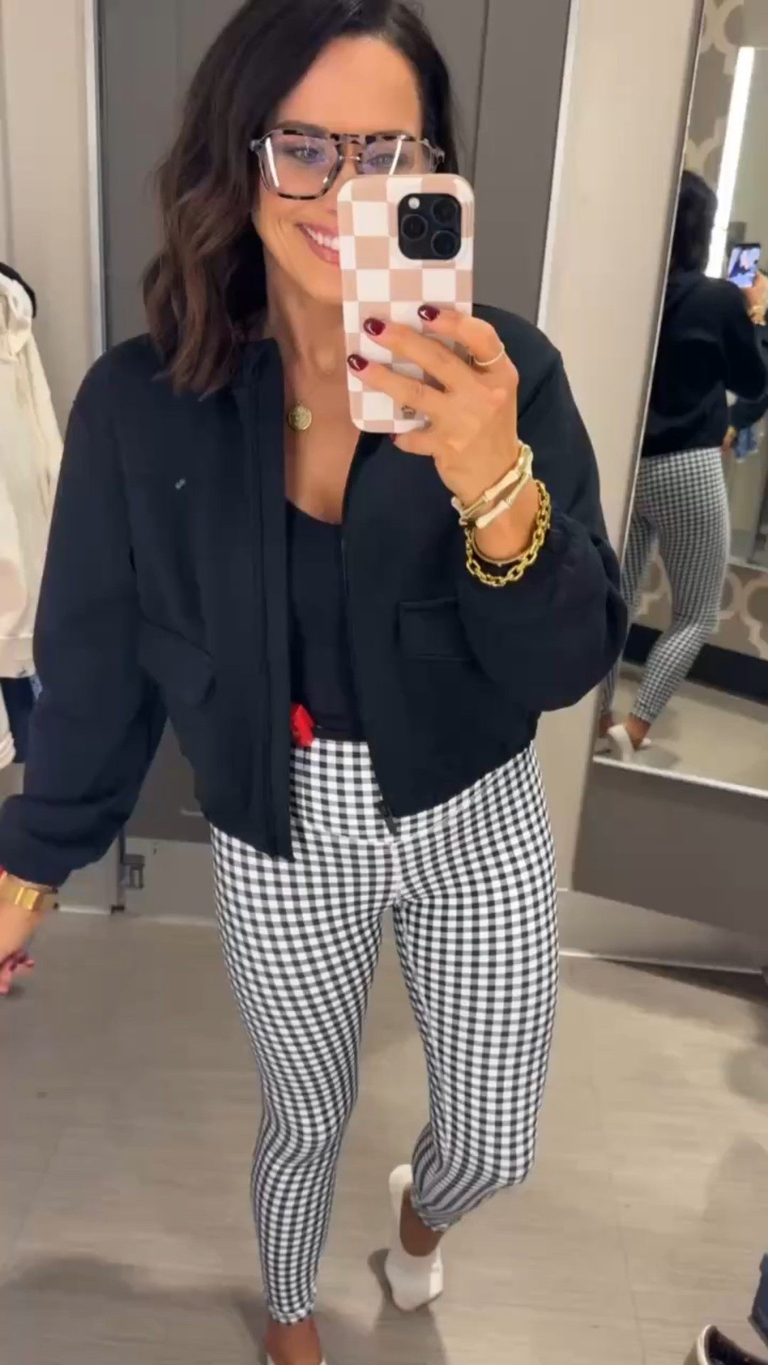 Loving this Target outfit! I'm obsessed with the pattern on the leggings and this navy jacket. Definitely a Target must have. Perfect for everyday wear, running errands, working out! Navy jacket pattern leggings target finds mom fit cute pants busy mom outfit of the day navy blue cute target leggings mom everyday wear target fashion Vintage Pickin 

#LTKootd #LTKmomlife #LTKdayinmylife