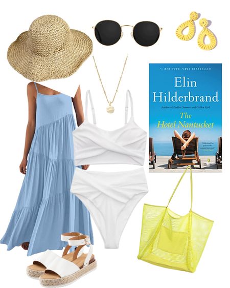 THE perfect beach or vacay read! Loved every page of THE HOTEL NANTUCKET by Elin Hilderbrand 🩵☀️

#LTKSeasonal #LTKunder100 #LTKswim