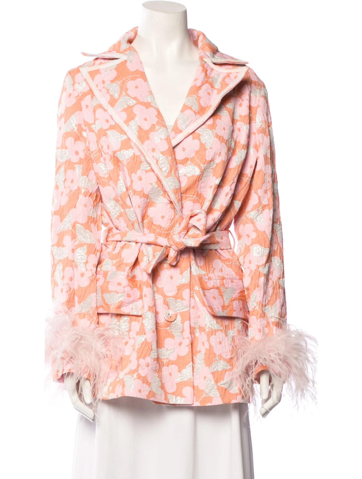 Floral Print Evening Jacket | The RealReal