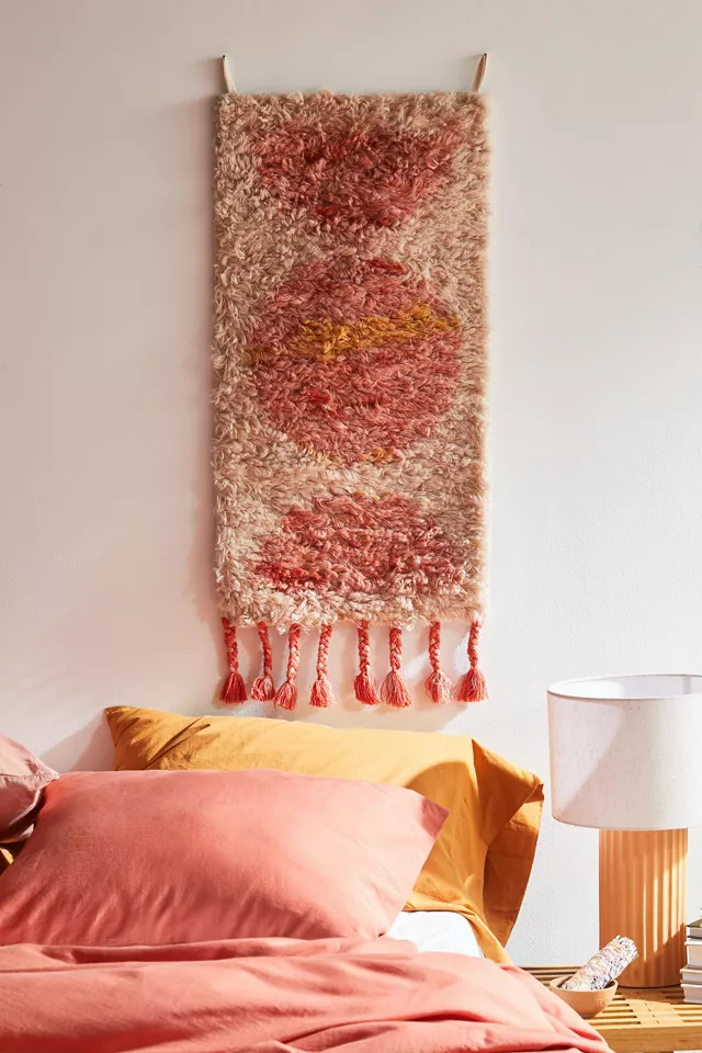 Moon Phase Shag Tapestry | Urban Outfitters (US and RoW)