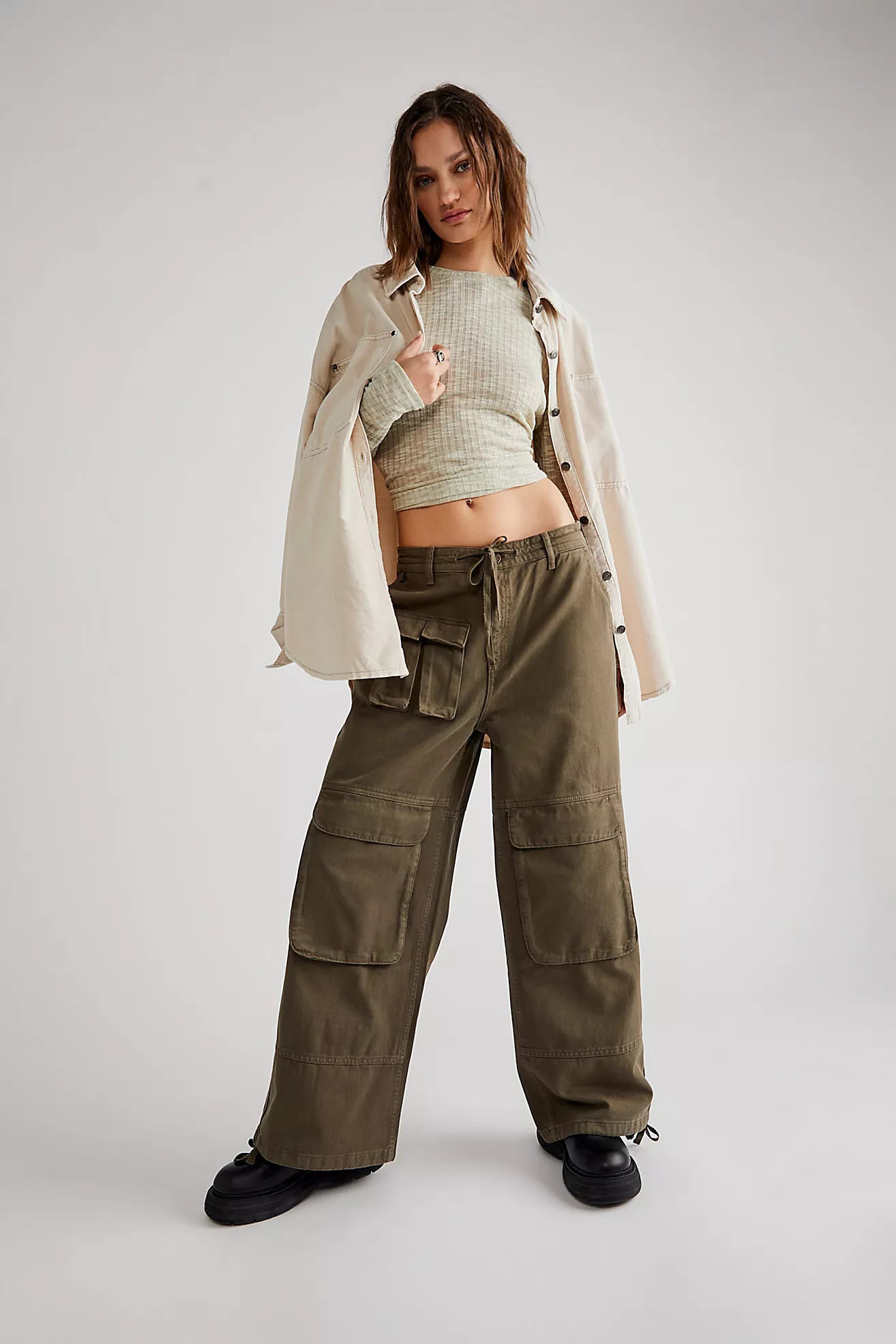 House of Sunny Simple Life Cargo Pants | Free People (Global - UK&FR Excluded)