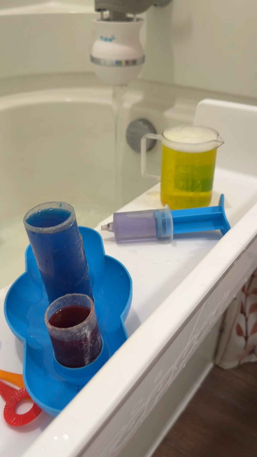 Current bath time setup!!! 🫧 

 #LTKmomlife #LTKBaby #LTKKids