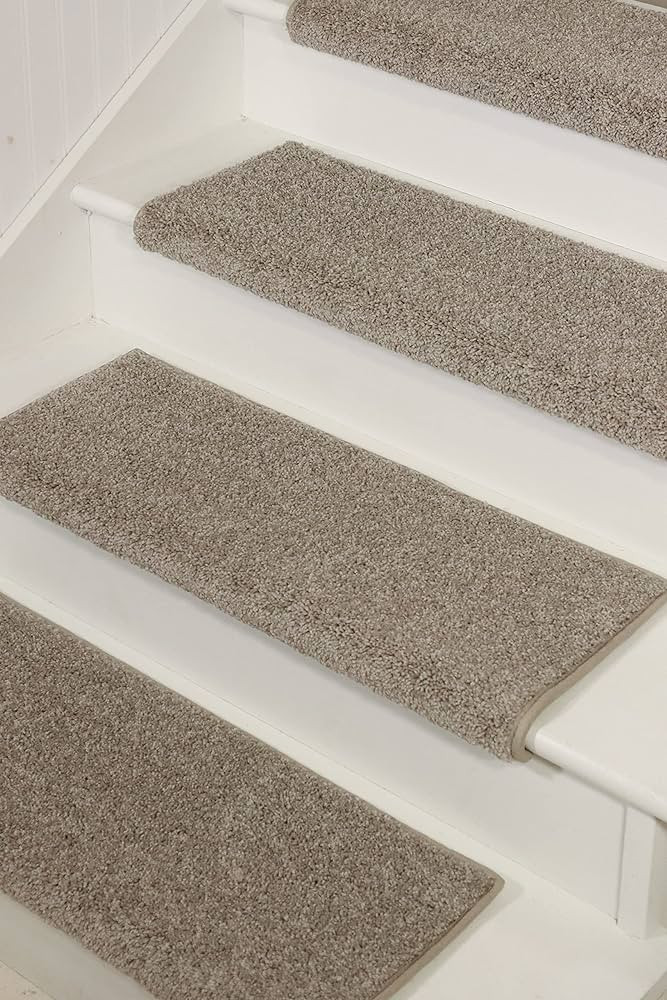 Oak Valley Designs™ Rounded Bullnose Carpet Stair Treads - Anti Slip Indoor Stair Mats for Wood... | Amazon (US)