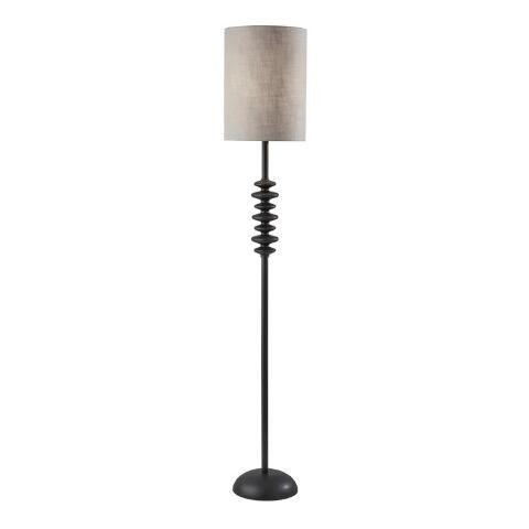 Beatrice Matte Black Floor Lamp | World Market