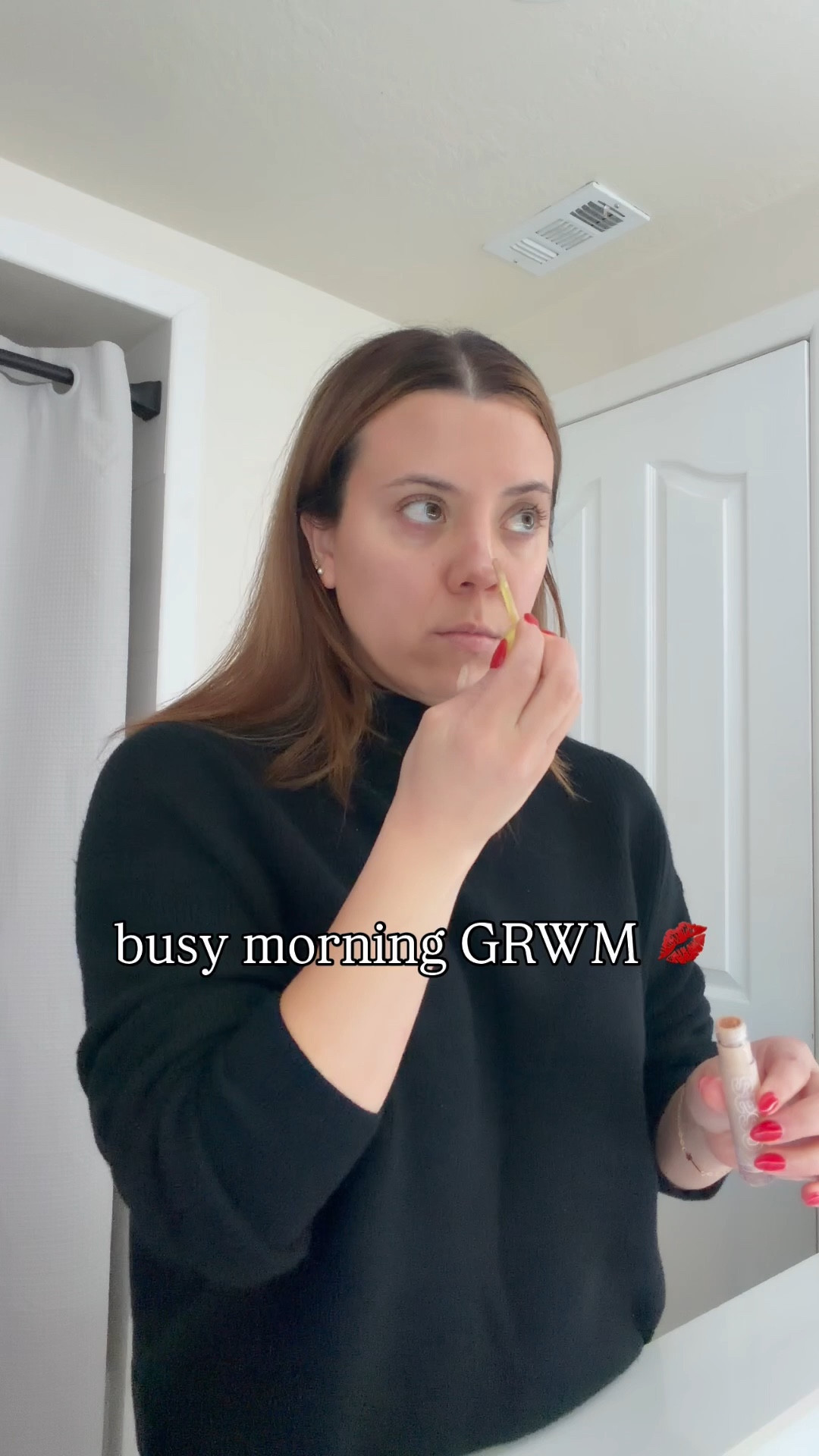 Some mornings I only have a few minutes to get ready for work.

I’ve learned that taking that time to put myself together helps me feel more focused and ready for the day ahead.

Sometimes a small reset is all you need to start the day well.

#LTKmorningroutine #LTKBeauty #LTKgrwm