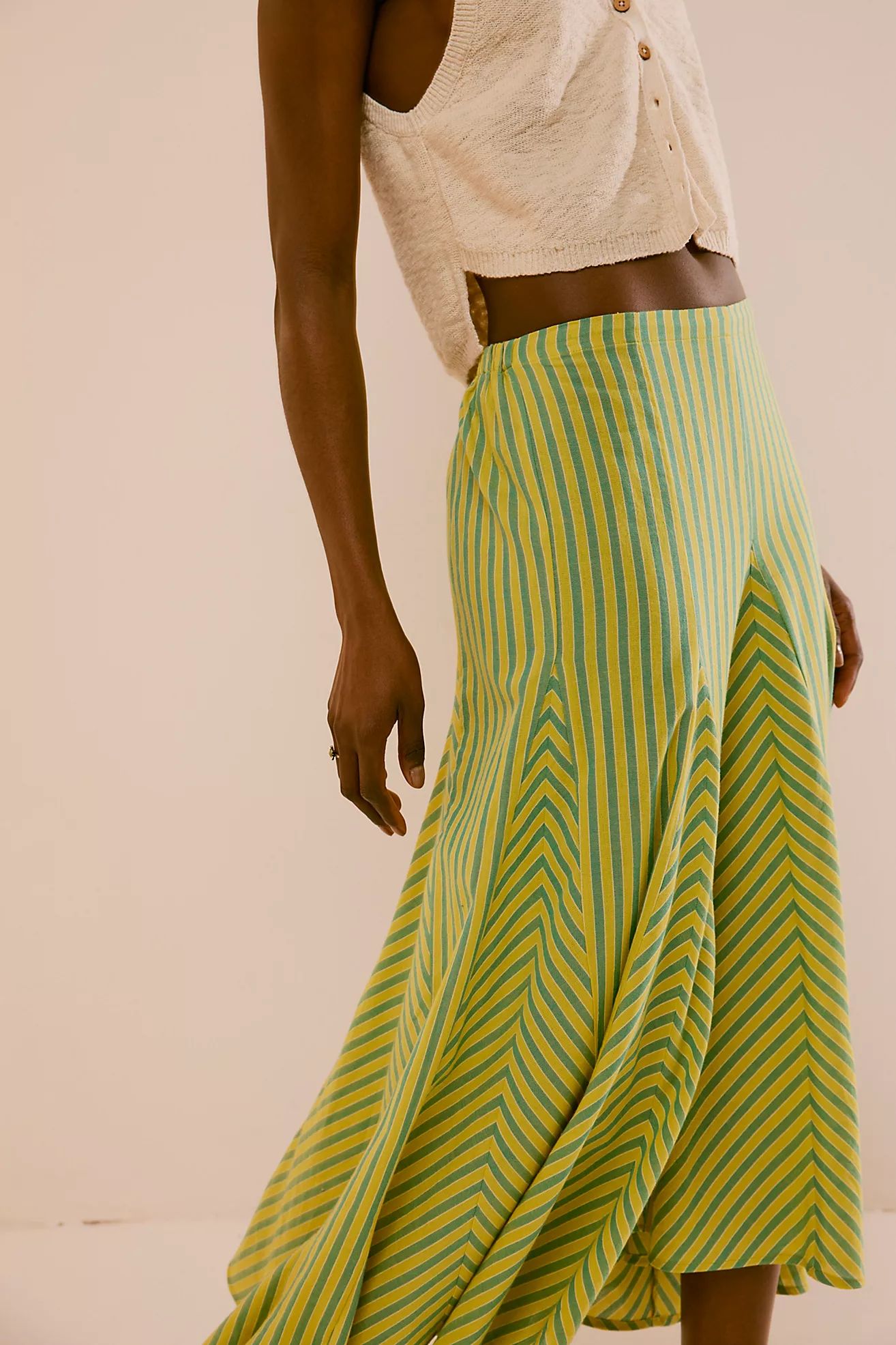 Seeing Stripes Maxi Skirt | Free People (Global - UK&FR Excluded)