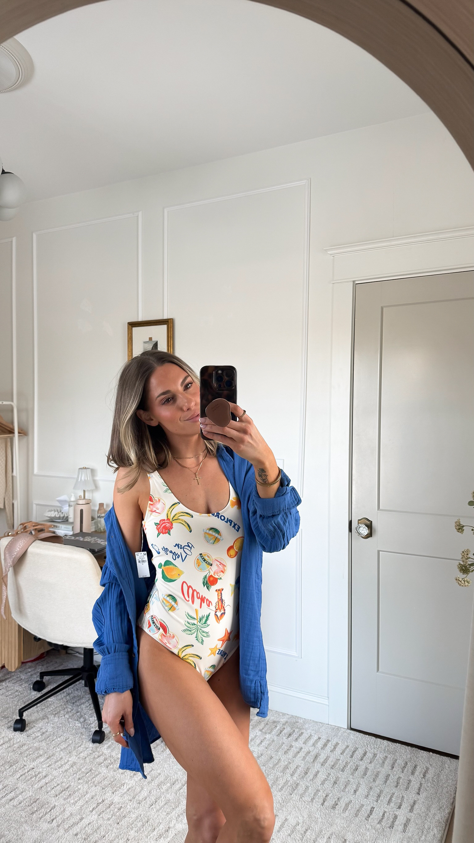 swimsuit under $50! great coverage + comes in some fun prints!! wearing a size xs 

 

#LTKSeasonal #LTKSwim #LTKTravel