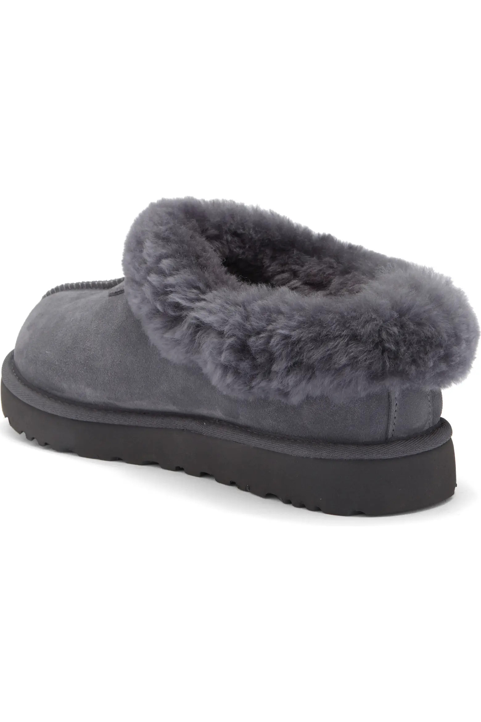 Tazzette Genuine Shearling Collar Slipper (Women) | Nordstrom | Nordstrom