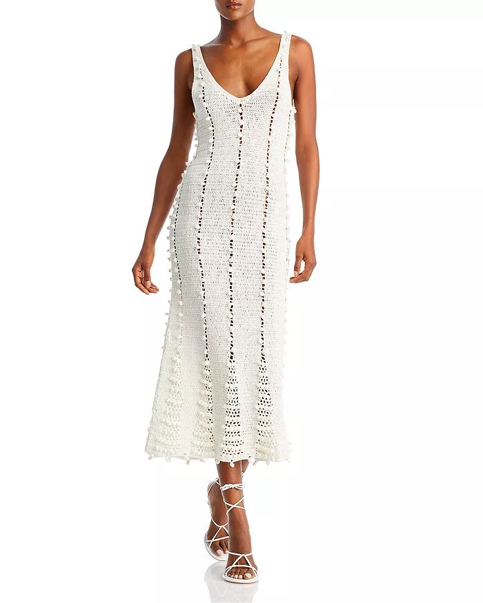 Dania Crochet Midi Dress | Bloomingdale's (US)