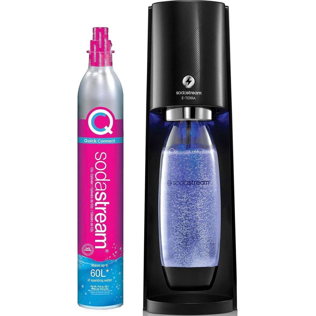 SodaStream E-TERRA Sparkling Water Maker with CO2 and Carbonating Bottle | Target