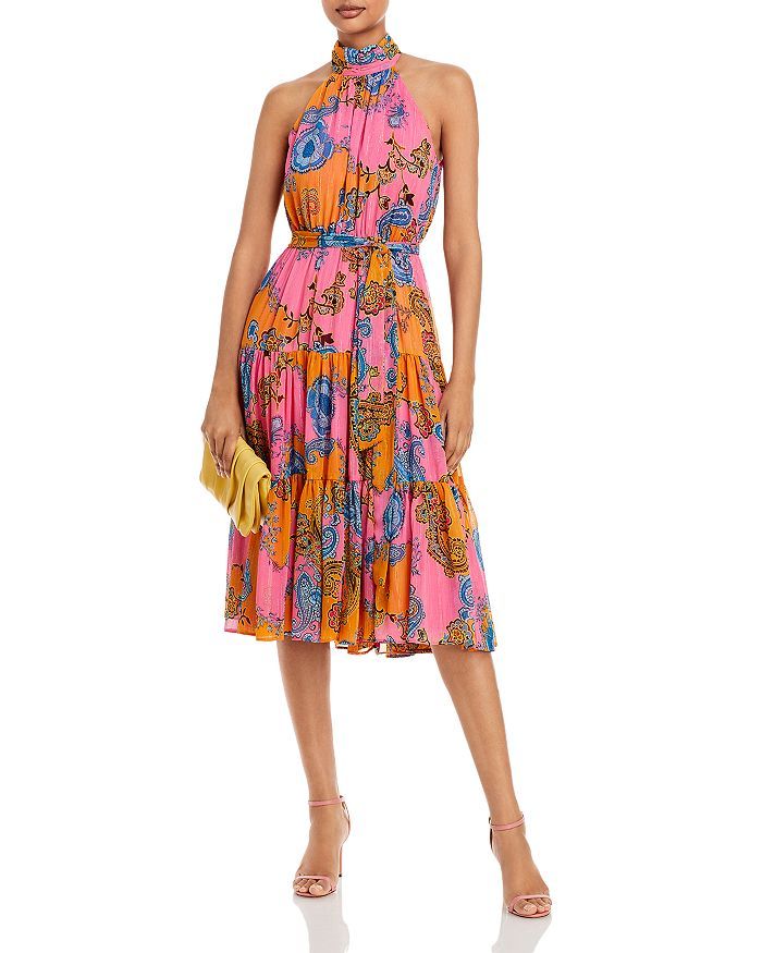 AQUA Paisley Print Halter Dress - 100% Exclusive   Back to Results -  Women - Bloomingdale's | Bloomingdale's (US)