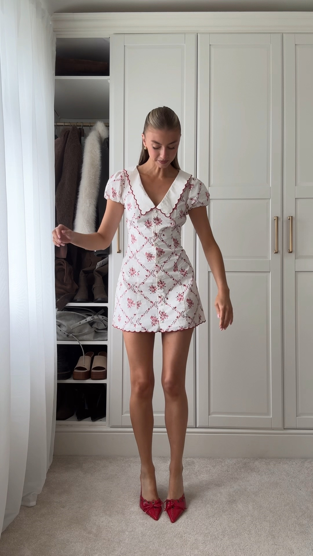 Cutest strawberry dress!! 🍓


Mini dress, Wimbledon outfit, summer dress