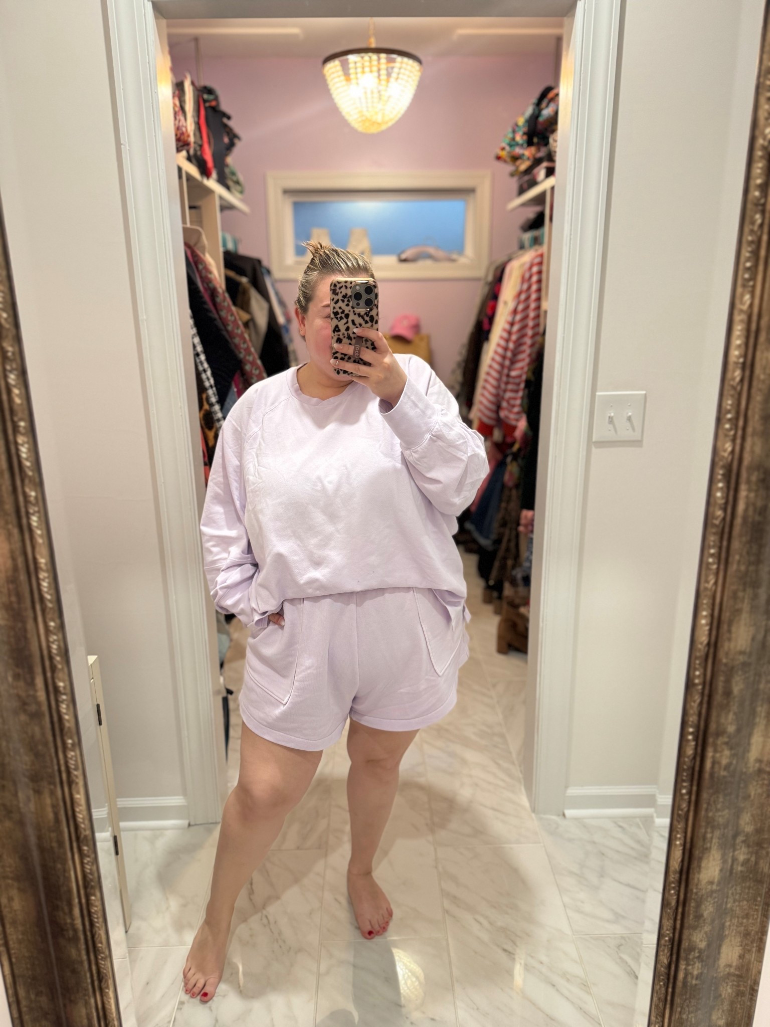 💜 It’s been a much needed relaxing Sunday. Broke out this new aerie set - it’s PERFECTION 💜 I’m in the XXL in the top and shorts  

#LTKSaleAlert #LTKPlusSize #LTKootd