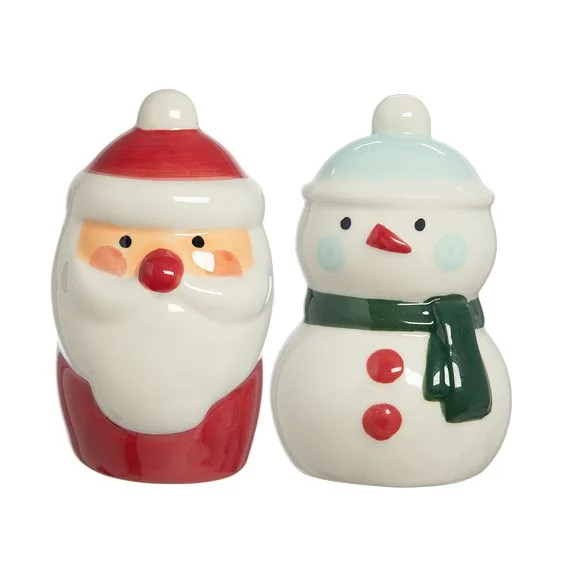 Jogo Saleiro e Pimenteiro Home Style Natal Hohoho - Camicado | Camicado (BR)