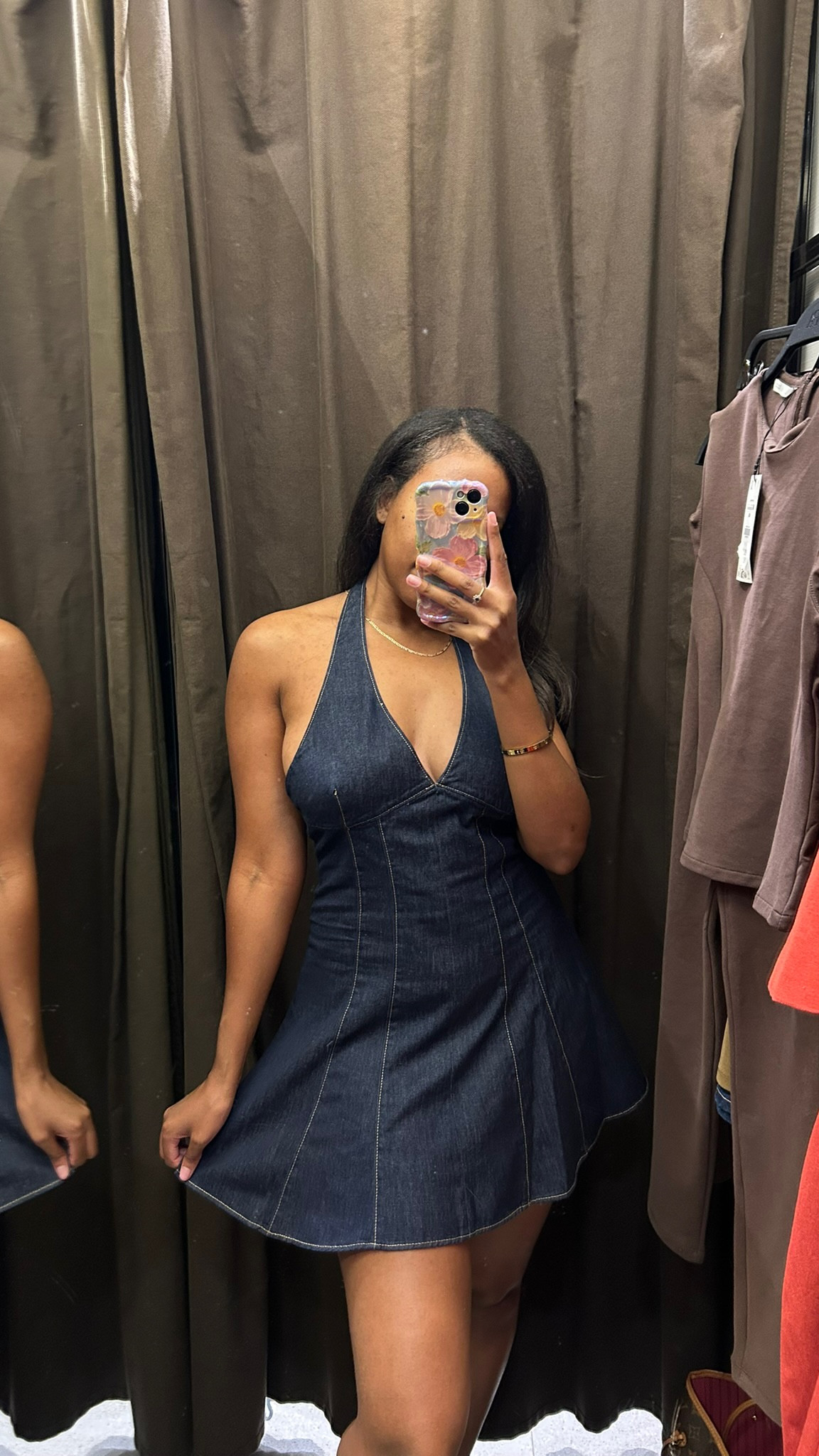 Denim mini dresses all under $50😜😍 
I am wearing a size M/ spring fashion/zara

#LTKFindsUnder50 #LTKTravel #LTKSaleAlert