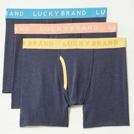 My husband loves these so soft and comfy!!

Mens Lucky Brand 
Underwear & Sleepwear
3 Pack Stretch Boxer Briefs

ON SALE NOW!

#LTKstyletip #LTKmens #LTKsalealert