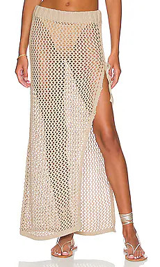BEACH RIOT Deborah Skirt in Tan from Revolve.com | Revolve Clothing (Global)