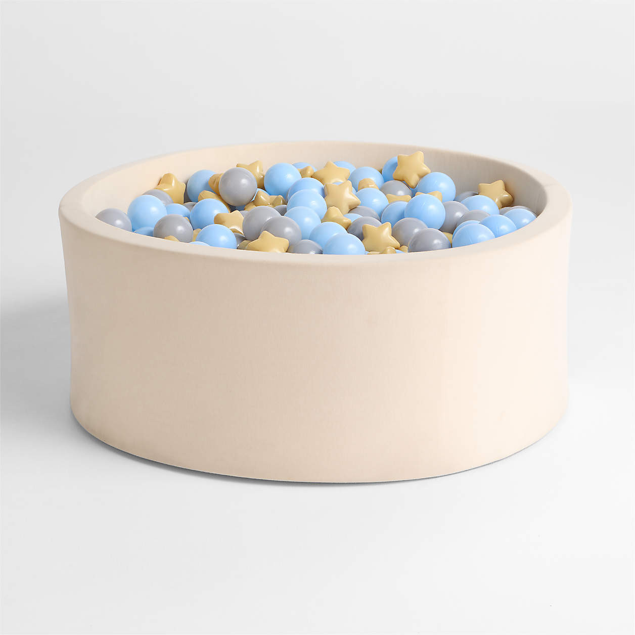 Baby and Toddler Natural Pop-Up Ball Pit with Star Balls + Reviews | Crate & Kids | Crate & Barrel