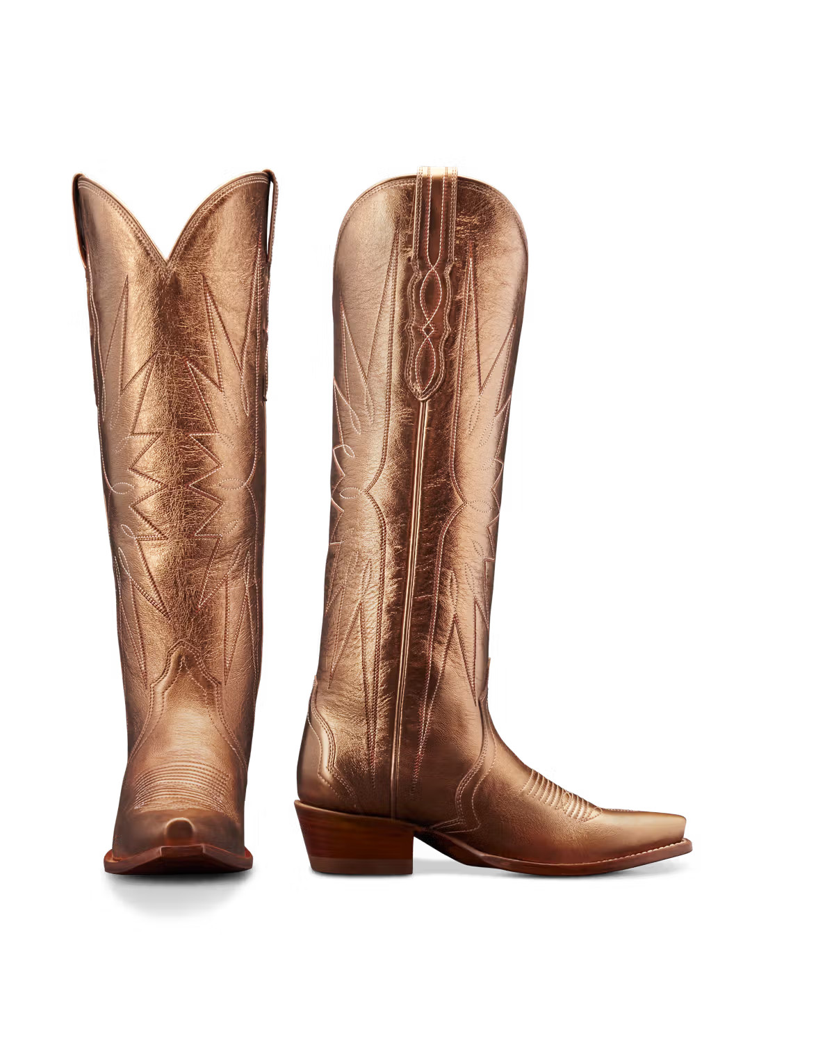 The Loretta in Copper Cowhide - Women's Cowgirl Boot | Tecovas | Tecovas