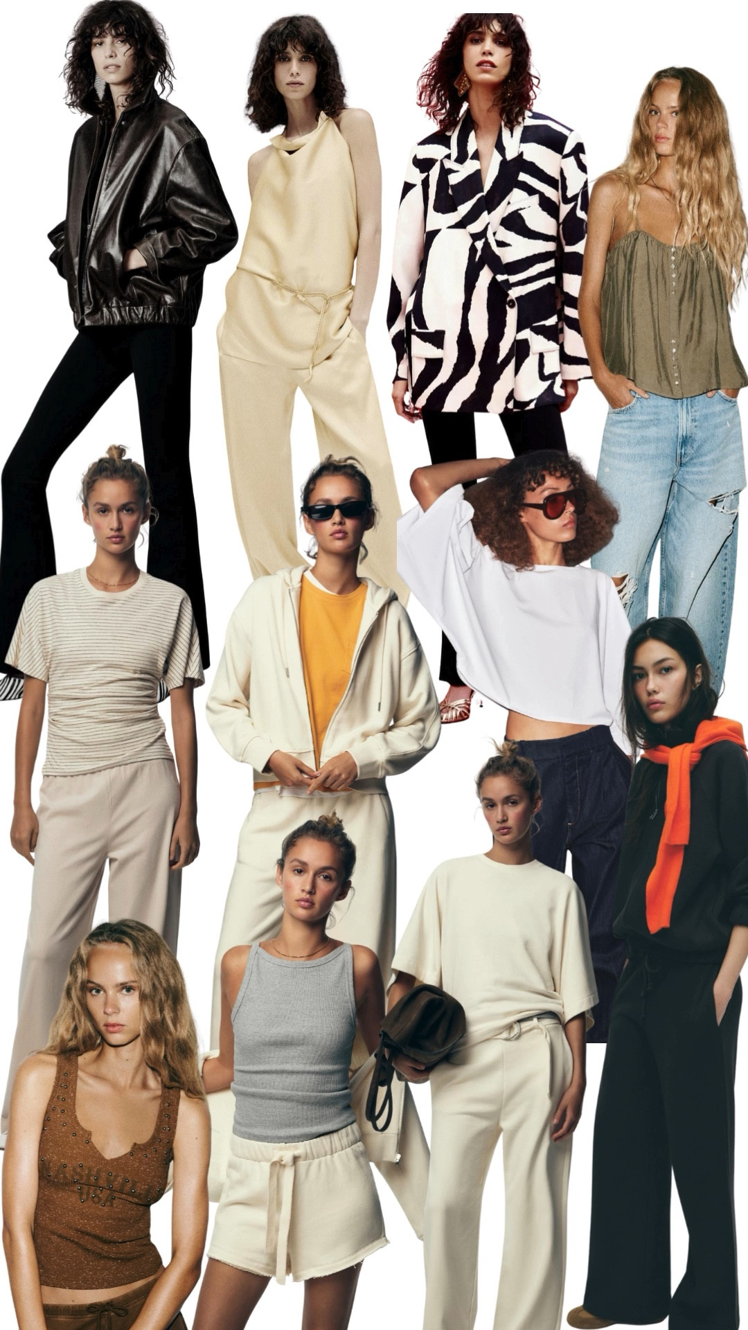 Leather Jacket, Skort, Top, Cape Jacket, Waistcoat Top, Sweatshirt, Zara

#LTKsummer #LTKuk #LTKstyletip