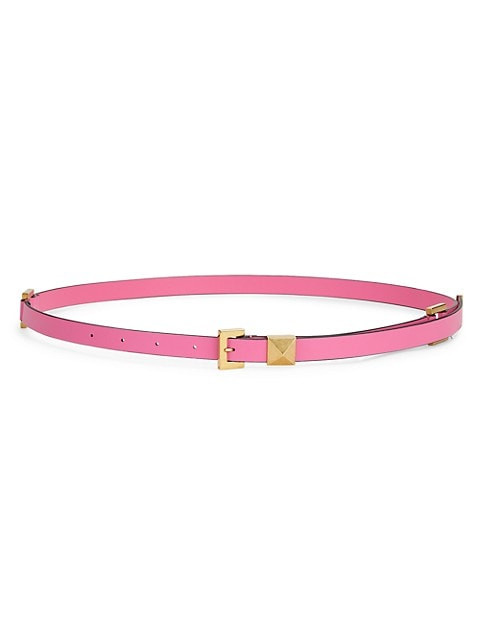 Rockstud Leather Wrap Belt | Saks Fifth Avenue