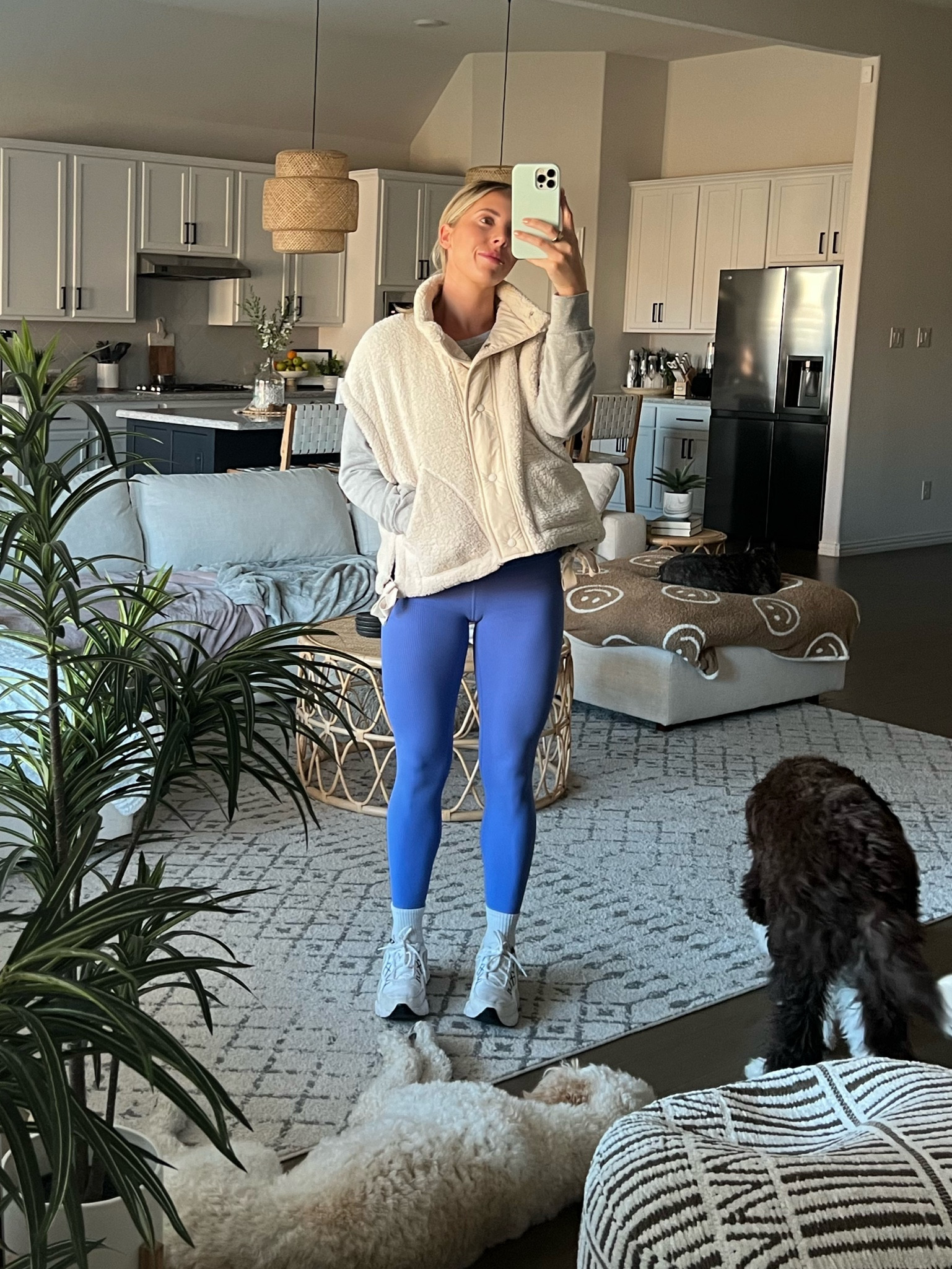 Coziest vest! I’m in size XS