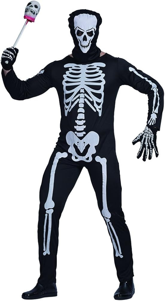 EraSpooky Men Skeleton Halloween Costume | Amazon (US)