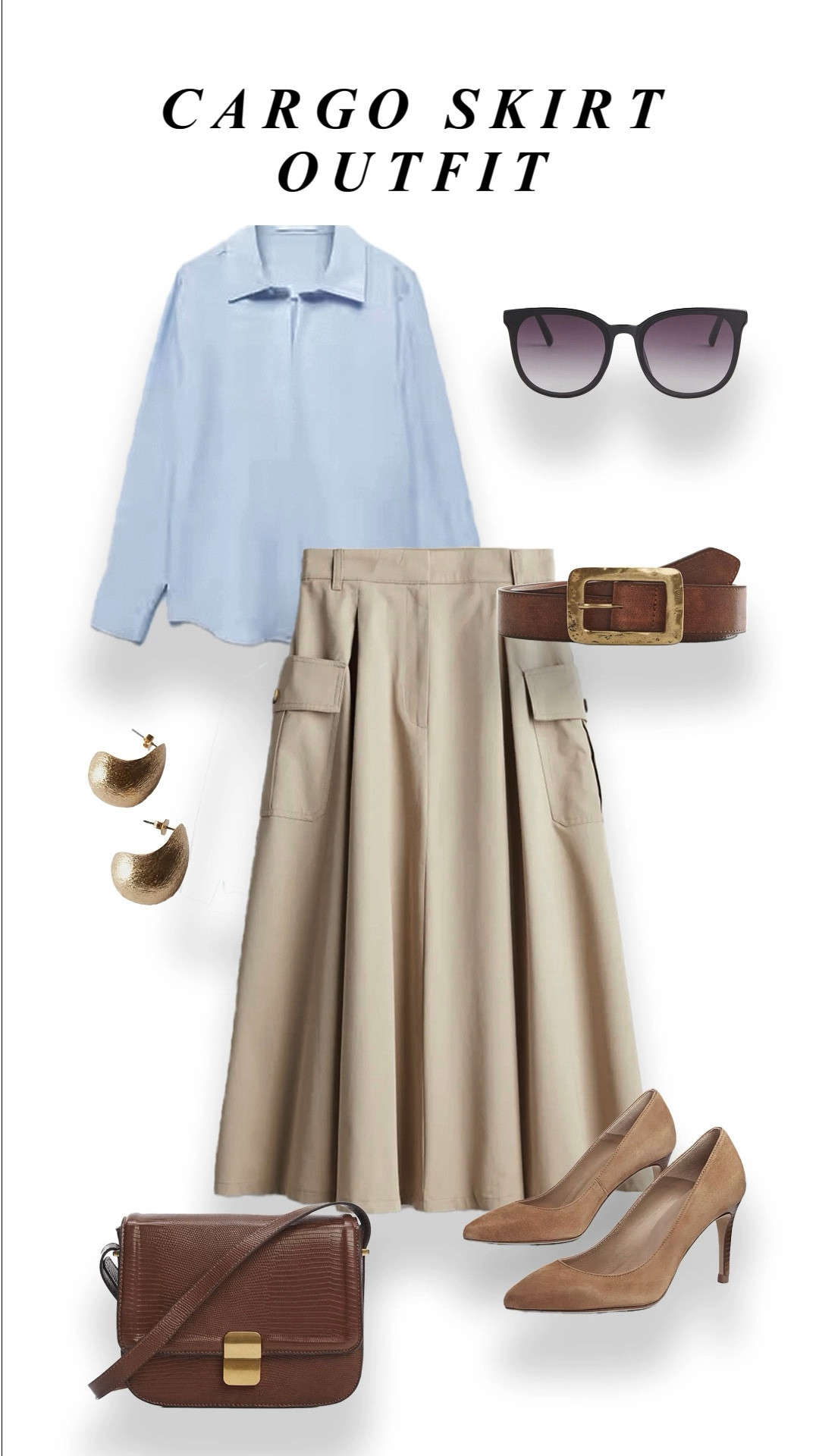 Styling Cargo skirt #ltkoutfit