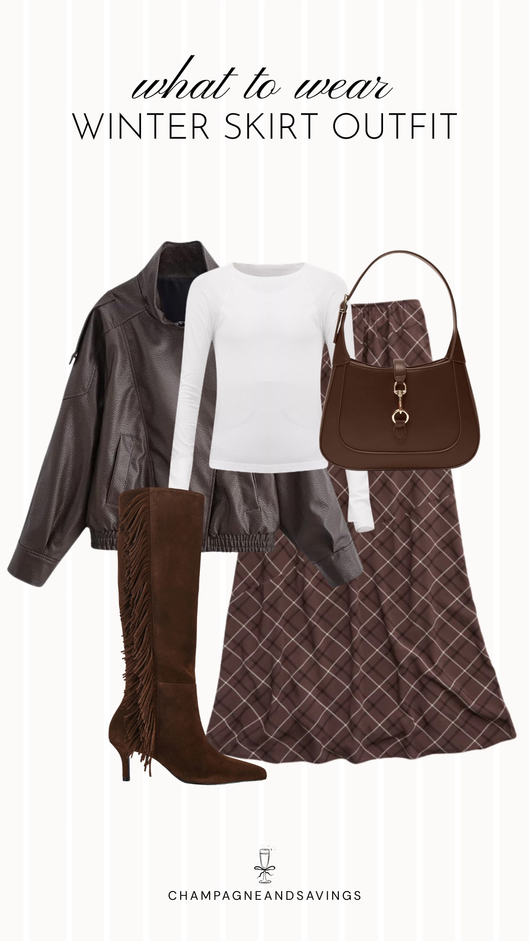 Winter skirt outfit

#LTKootd