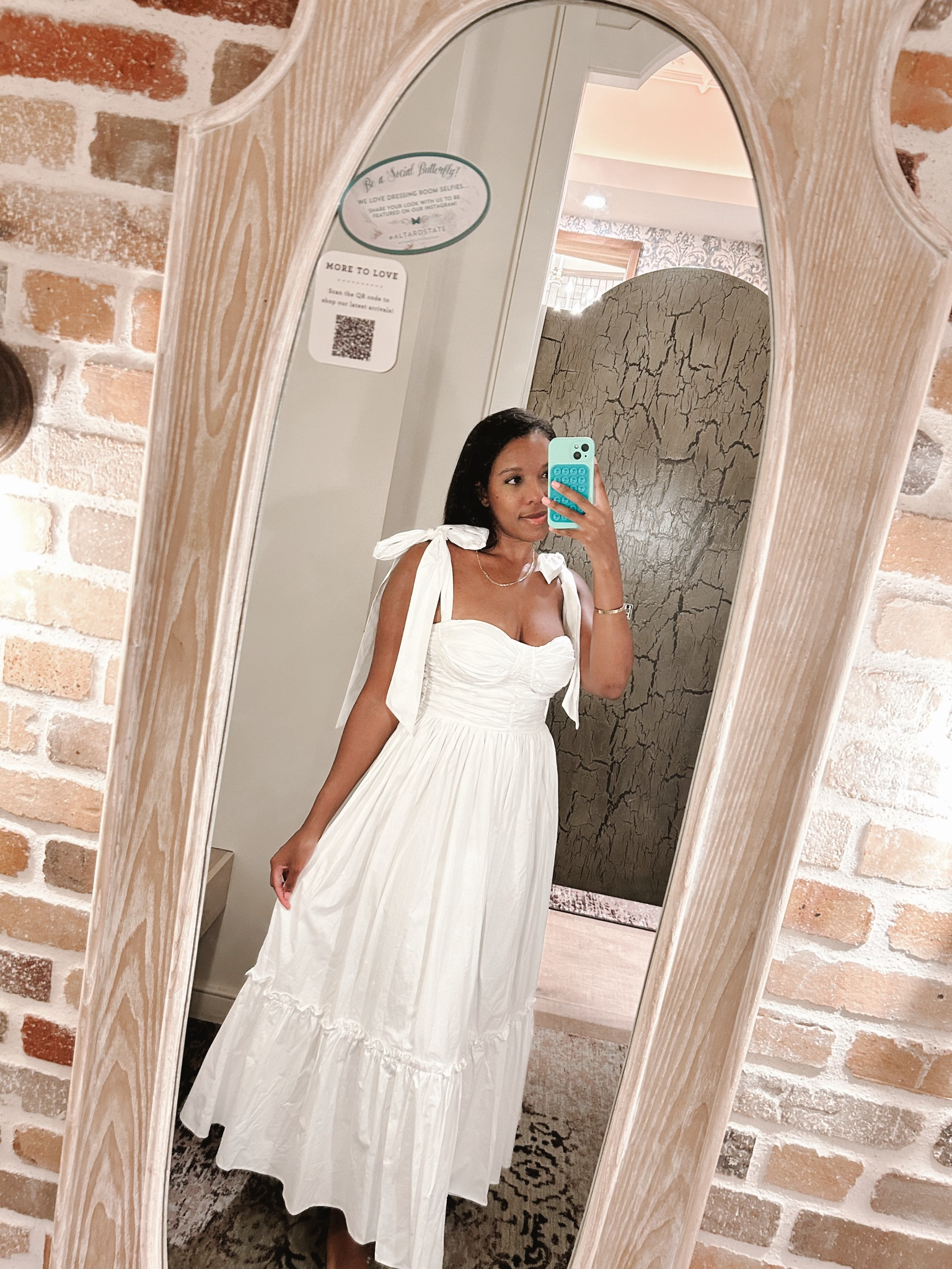 How beautiful is this white dress?! 🥰 
Wearing a size M 
#whitedress #resortwear 

#LTKstyletip #LTKtravel #LTKwedding